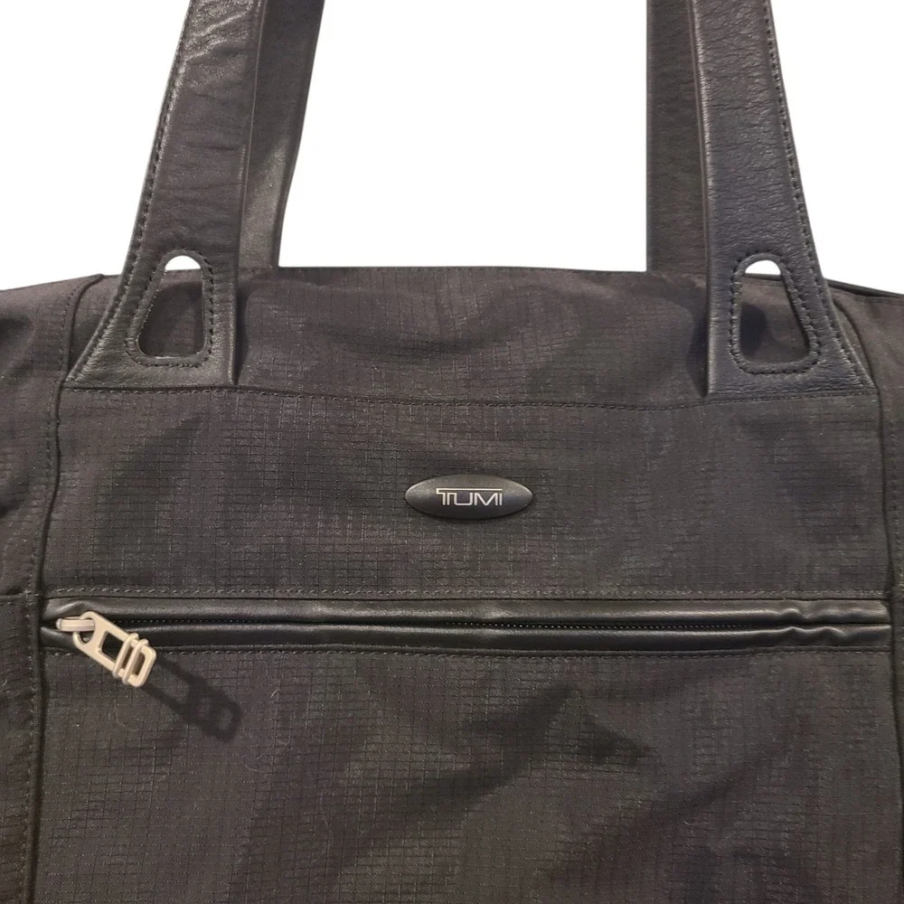 Tumi black nylon